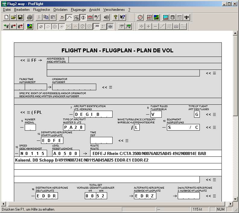 Flight Plan
